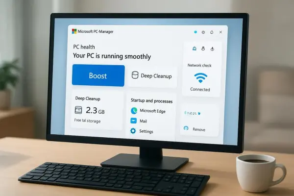 دانلود و آموزش Microsoft PC Manager؛ افزایش سرعت ویندوز ۱۱