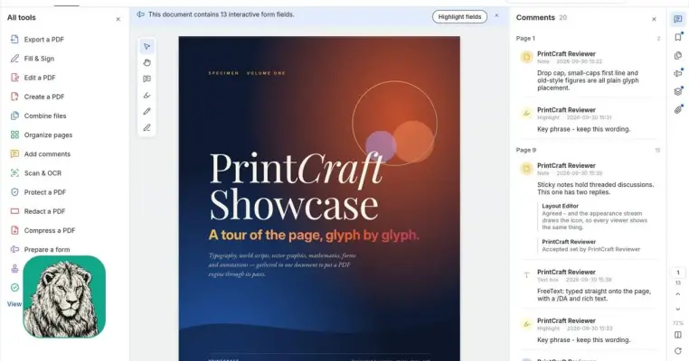 PdfCraft چیست؟ بررسی نرم‌افزار رایگان ویرایش PDF و امکانات آن