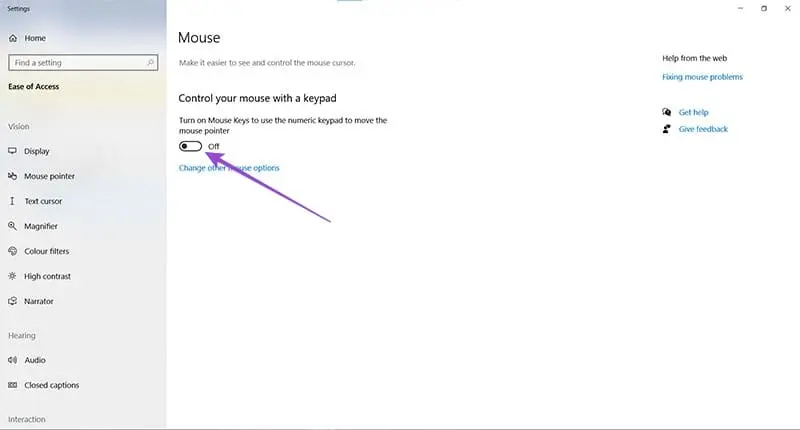 آموزش کلیک راست و چپ با کیبورد و حرکت دادن موس با کیبورد