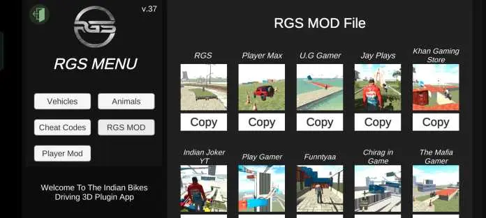آموزش مود کردن Indian Bikes Driving 3D با IBD3D Plugin؛ تغییر شخصیت، خودرو و حیوانات