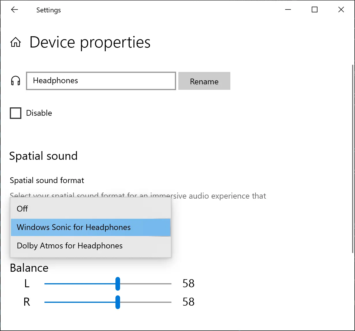 بهتر است از قابلیت صدای سهبعدی ویندوز ۱۱ برای هدفون، Windows Sonic استفاده کنید