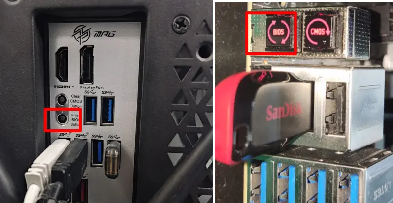 دکمه Flash BIOS روی مادربورد چیست و چگونه مشکل بوت و سازگاری CPU را حل میکند؟