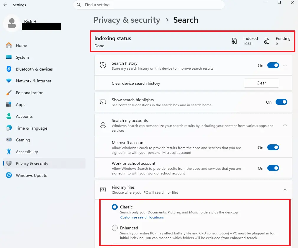فایل Windows.db مربوط به جستجوی ویندوز چیست و چگونه حجم آن را کاهش دهیم؟