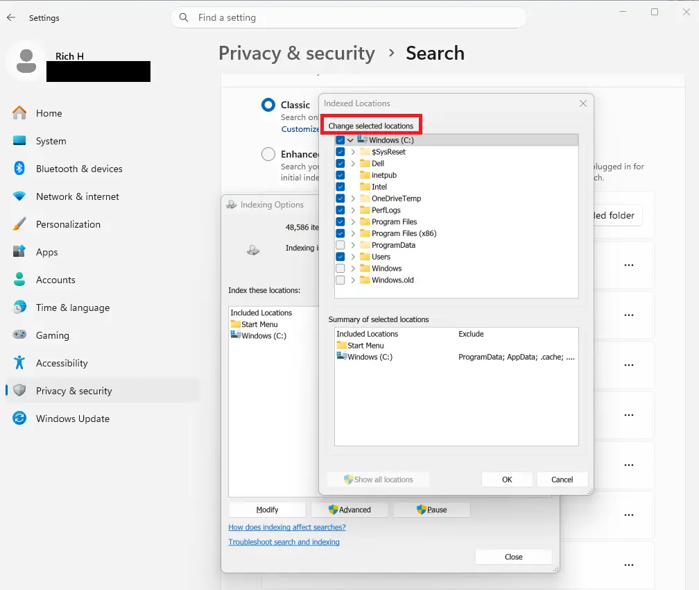 فایل Windows.db مربوط به جستجوی ویندوز چیست و چگونه حجم آن را کاهش دهیم؟