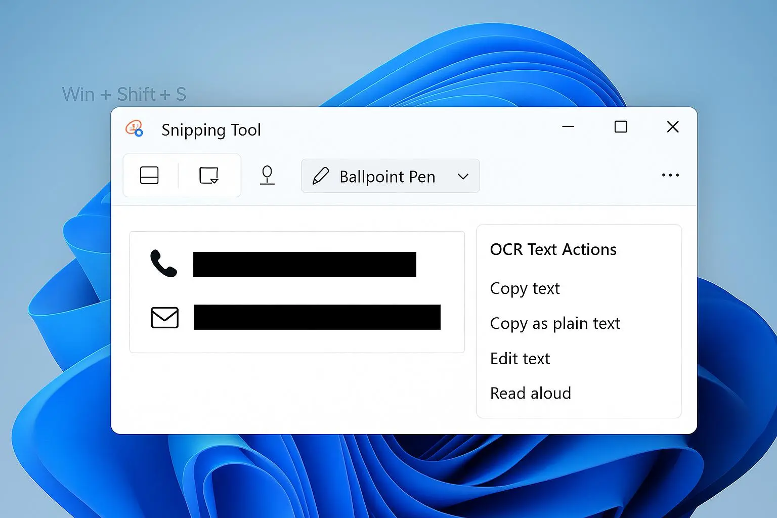 قابلیت های Snipping Tool ویندوز: ضبط صفحه، استخراج متن و جستوجوی تصویری