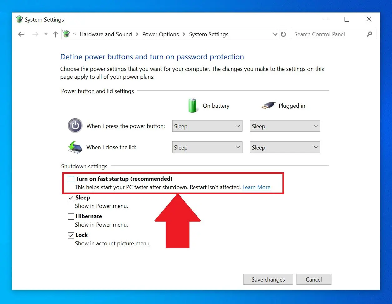 راهنمای رفع ارور Windows Failed Fast Startup با کد 0xC00000D4 در ویندوز