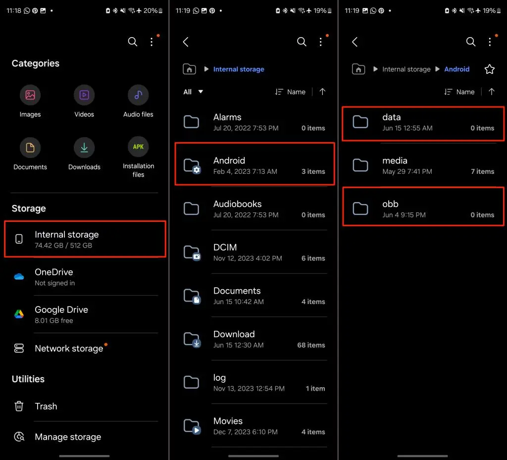 چگونه فایلهای اضافی برنامههای حذفشده در Android را پیدا و پاک کنیم؟