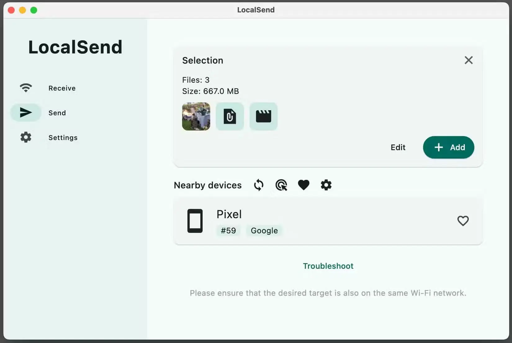 معرفی LocalSend؛ انتقال آسان فایلهای حجیم بین گوشی و کامپیوتر از طریق وای فای