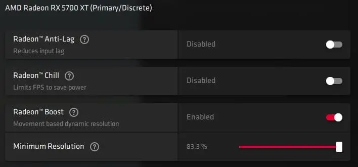 افزایش FPS کارت گرافیک AMD با Radeon Boost؛ آموزش تنظیمات AMD Adrenalin