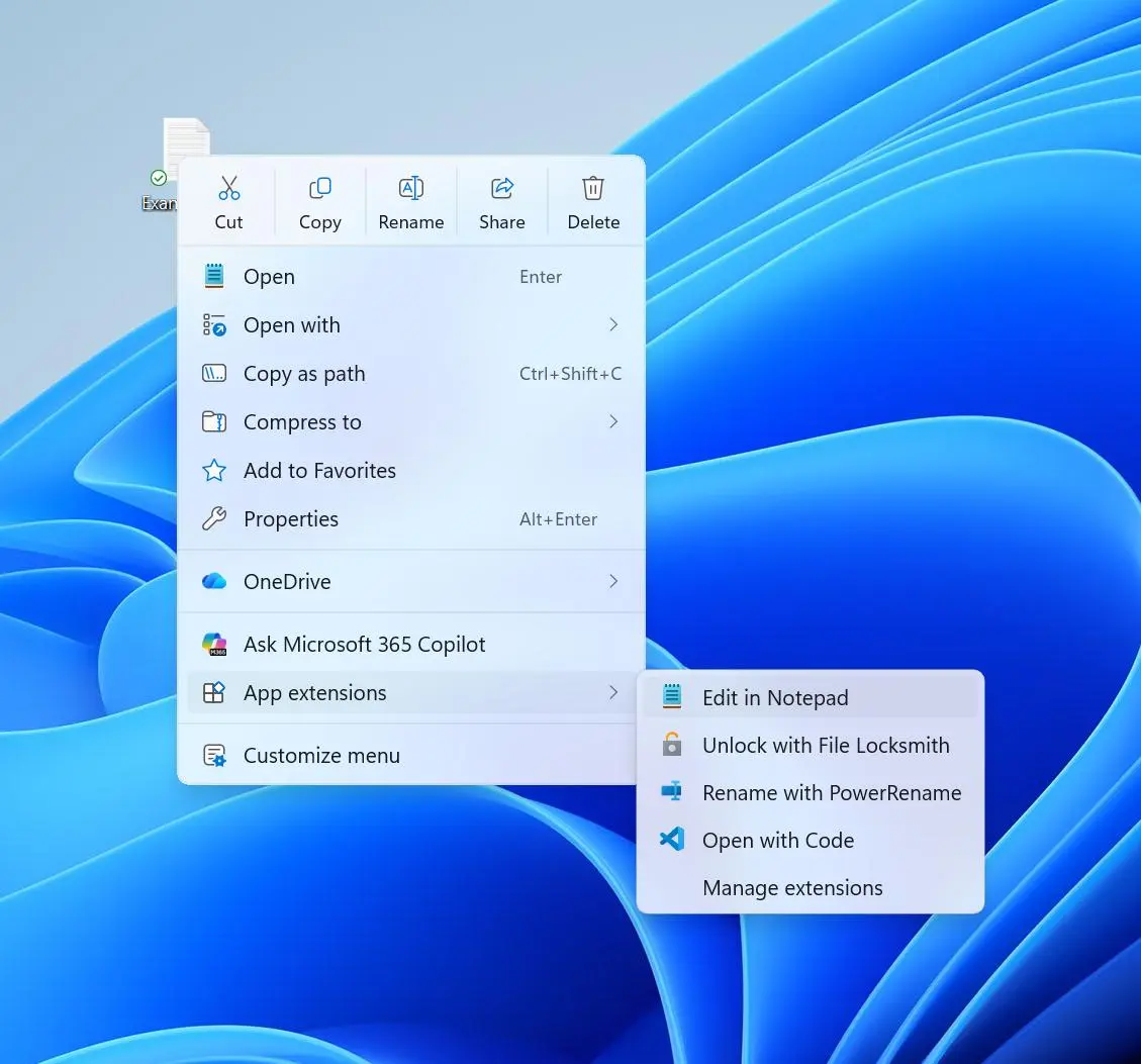 آموزش شخصی سازی منوی راست کلیک ویندوز ۱۱ با Nilesoft Shell؛ حذف و اضافه کردن گزینه‌ها