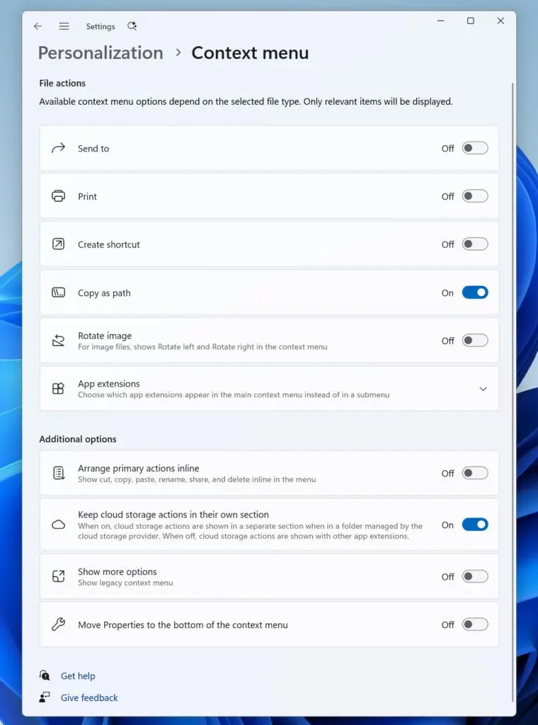 آموزش شخصی سازی منوی راست کلیک ویندوز ۱۱ با Nilesoft Shell؛ حذف و اضافه کردن گزینه‌ها