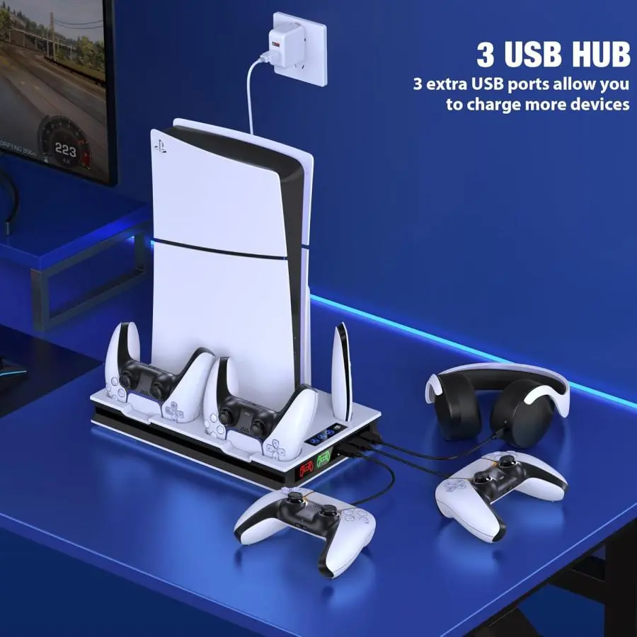 بهترین لوازم USB برای PS5؛ هاب، هارد، هدست، میکروفون و تجهیزات گیمینگ