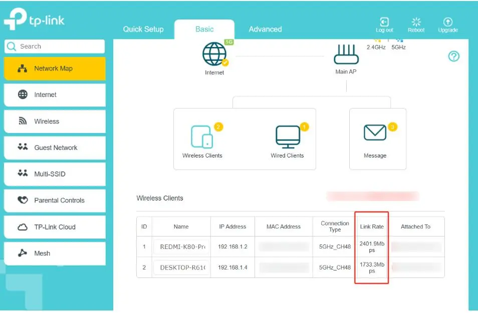 چرا تعداد آنتن‌های وای فای معیار دقیقی برای سرعت اینترنت نیست؟ سرعت را با Link Rate مقایسه کنید