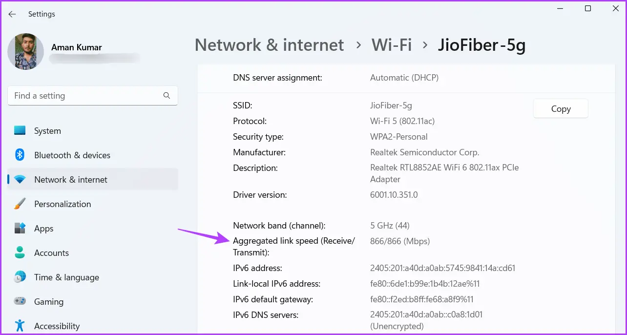 چرا تعداد آنتن‌های وای فای معیار دقیقی برای سرعت اینترنت نیست؟ سرعت را با Link Rate مقایسه کنید