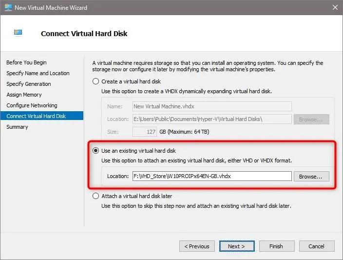 آموزش تبدیل ویندوز قدیمی به ماشین مجازی با Disk2VHD و Hyper-V