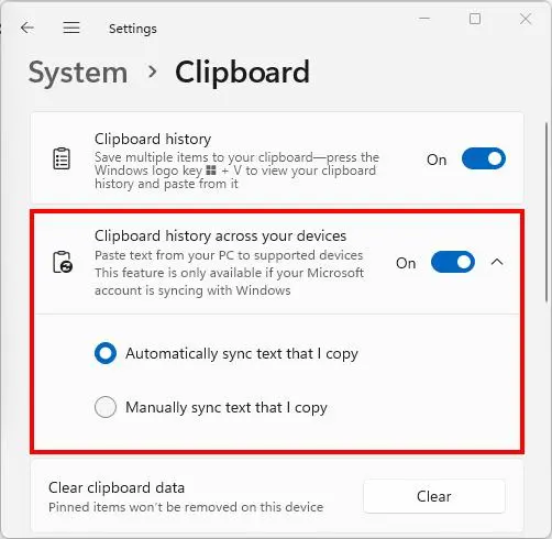 تاریخچه کلیپ‌بورد ویندوز ۱۱ چیست؟ آموزش فعال کردن Clipboard History با Win + V