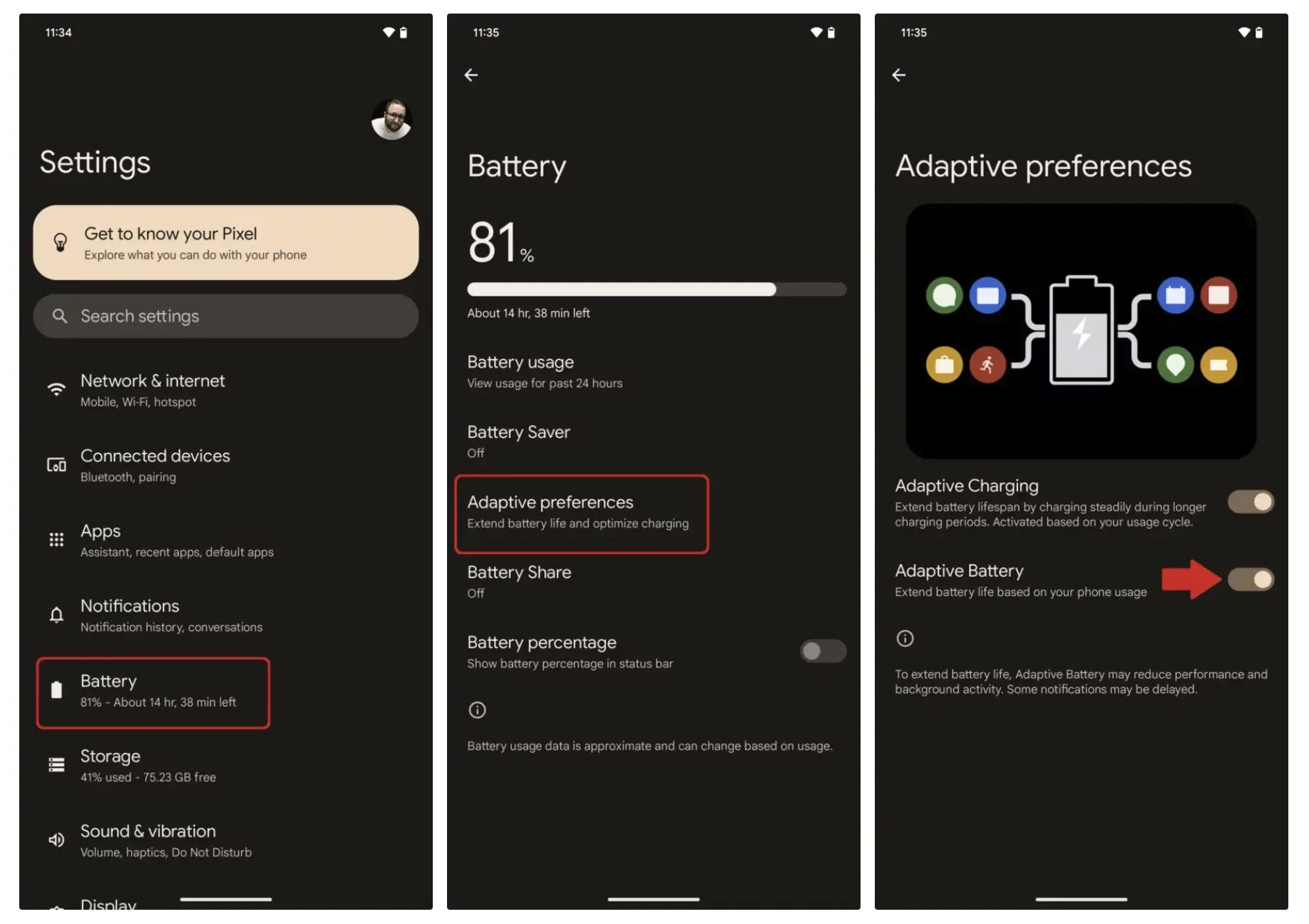 رفع مشکل نرسیدن نوتیفیکیشن اندروید؛ تنظیمات Adaptive Battery و Sleeping Apps