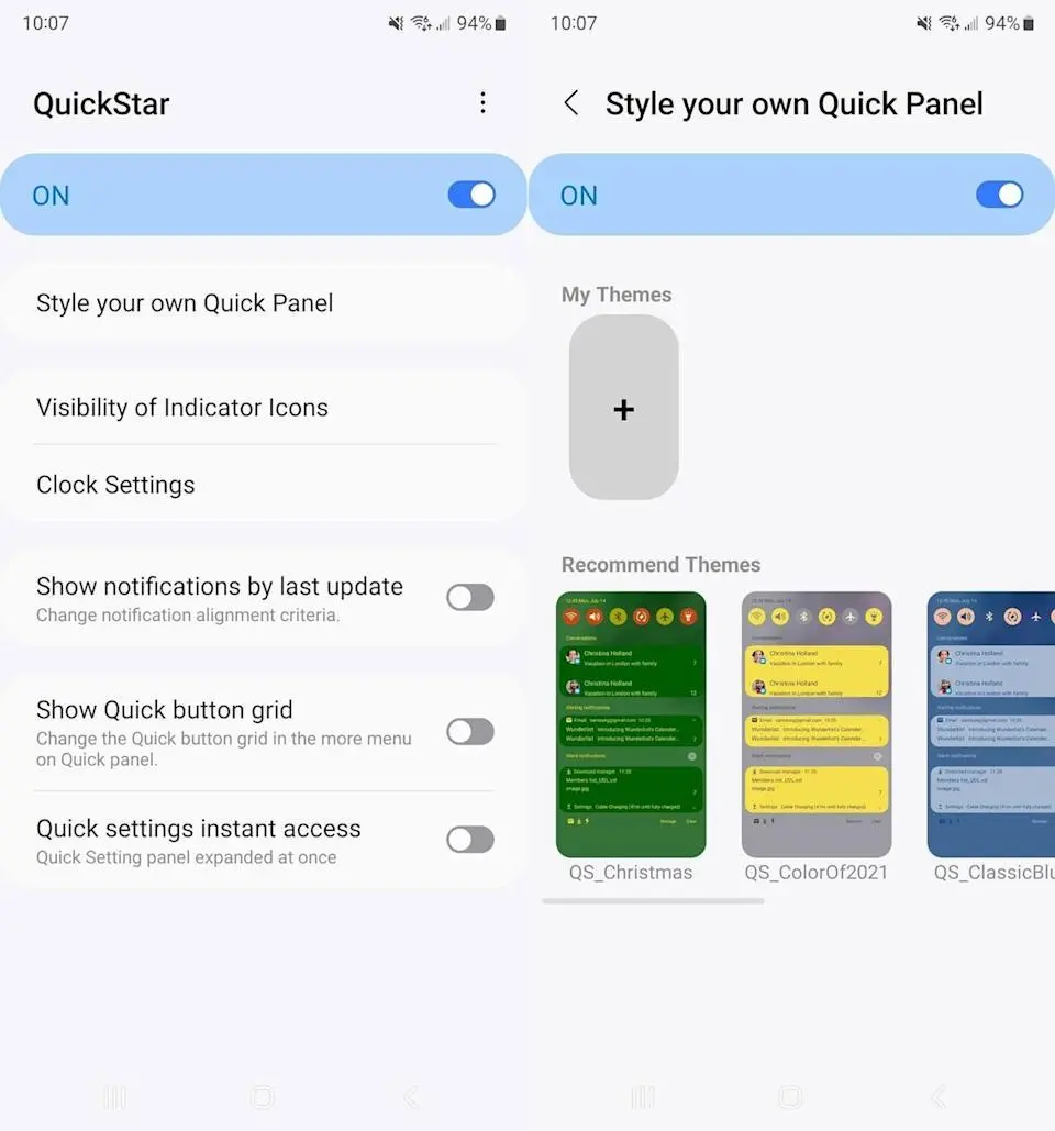 شخصی‌سازی پنل تنظیمات سریع در One UI 9؛ تغییر اندازه و جای آیکون‌ها در گوشی سامسونگ