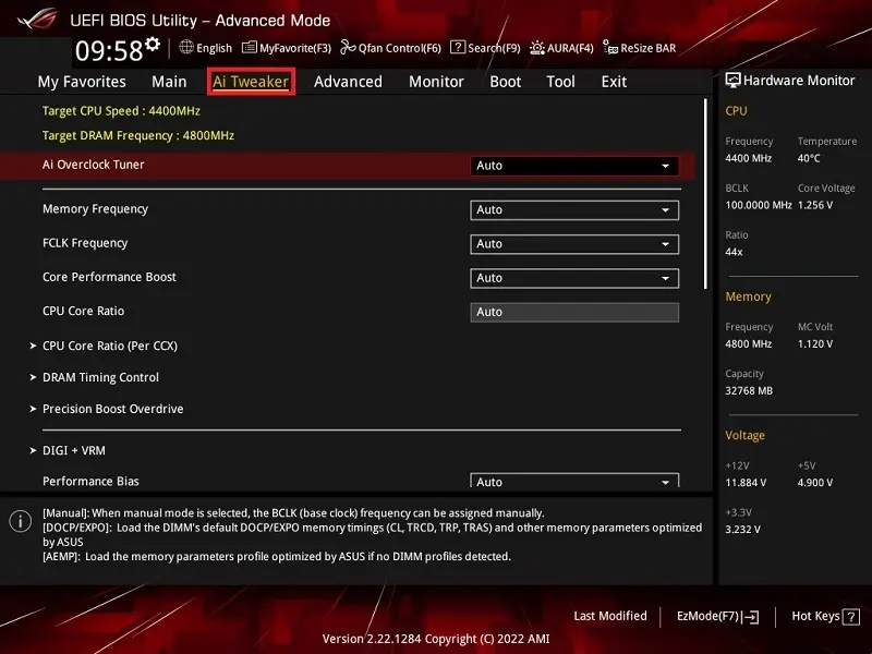 چرا سرعت رم کمتر از مقدار واقعی است؟ آموزش فعال کردن XMP و EXPO در BIOS