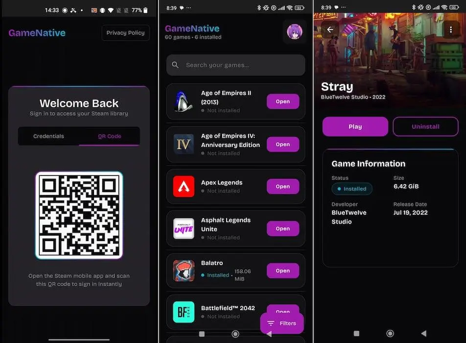 آموزش اجرای بازی کامپیوتری روی گوشی سامسونگ با DeX و GameNative