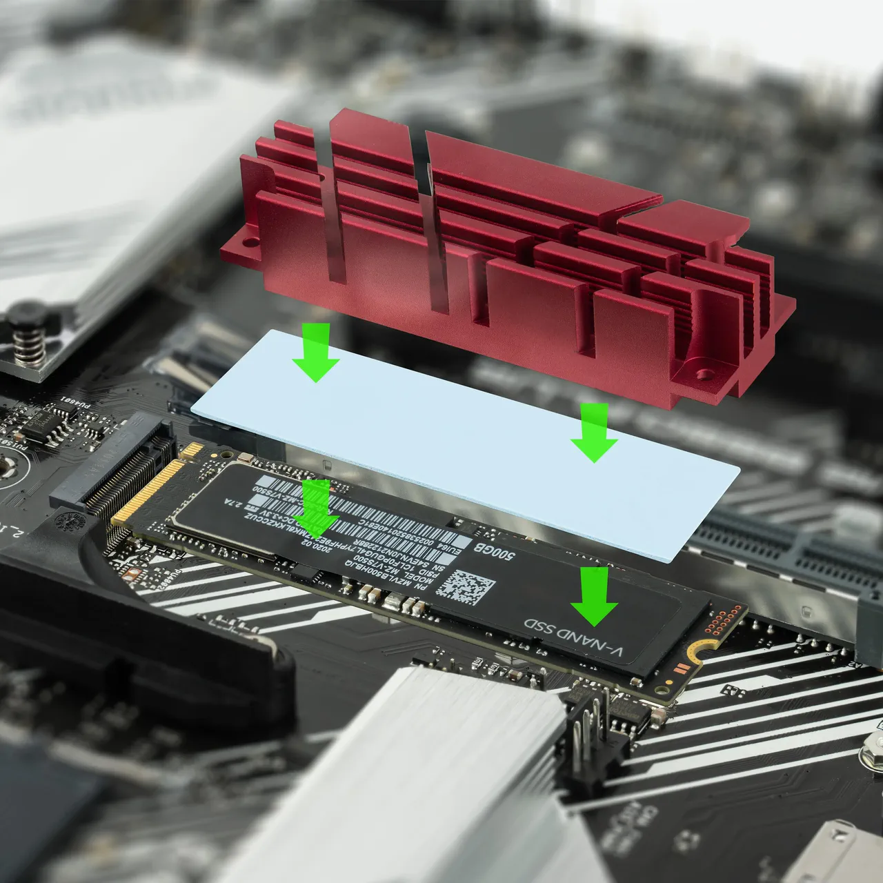 هیت‌سینک SSD چیست؟ روش خنک کردن اس اس دی NVMe و جلوگیری از داغ شدن