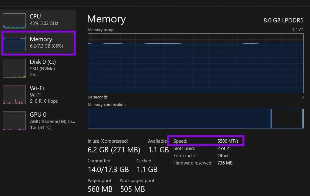 تست سرعت RAM در ویندوز ۱۱ با CPU-Z و AIDA64