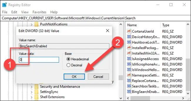 غیرفعال کردن جستجوی وب ویندوز ۱۱؛ حذف Bing از Windows Search
