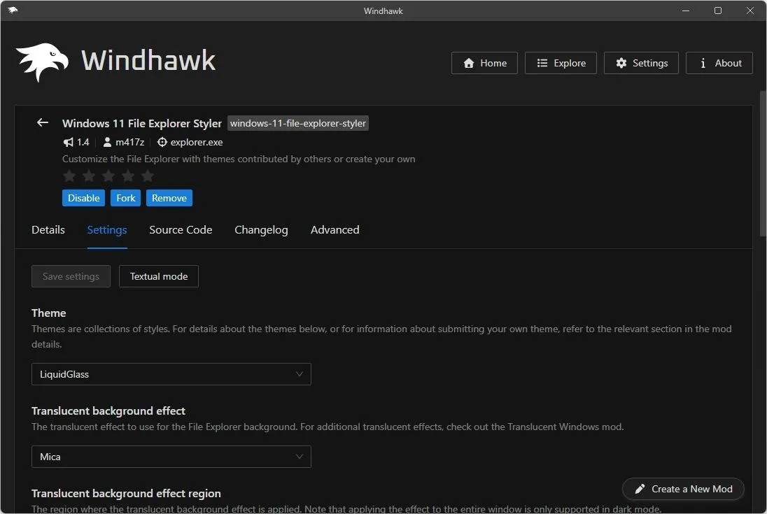 آموزش شخصی سازی ویندوز ۱۱ با Windhawk؛ تغییر نوار وظیفه و منوی استارت