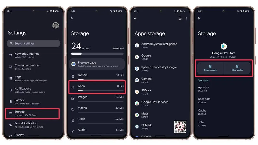 خالی کردن حافظه گوشی اندروید با Files by Google؛ حذف فایل‌های حجیم و برنامه‌های اضافی