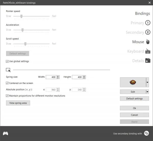 تبدیل دسته بازی به موس در ویندوز ۱۱ با JoyXoff و Controller Companion