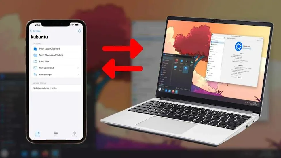 آموزش KDE Connect؛ اتصال گوشی اندروید به ویندوز و کنترل کامپیوتر با موبایل