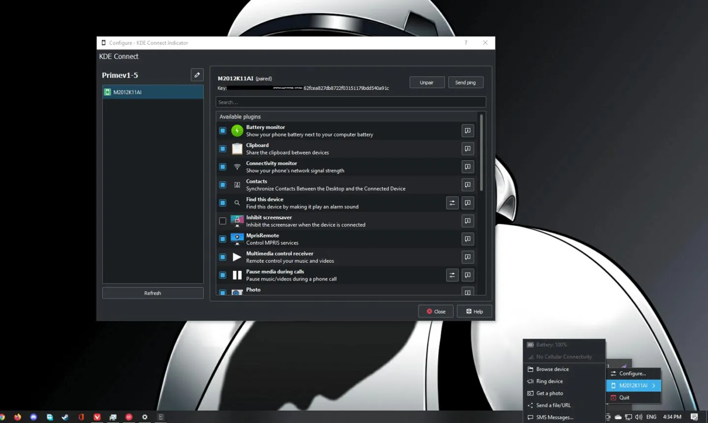 آموزش KDE Connect؛ اتصال گوشی اندروید به ویندوز و کنترل کامپیوتر با موبایل