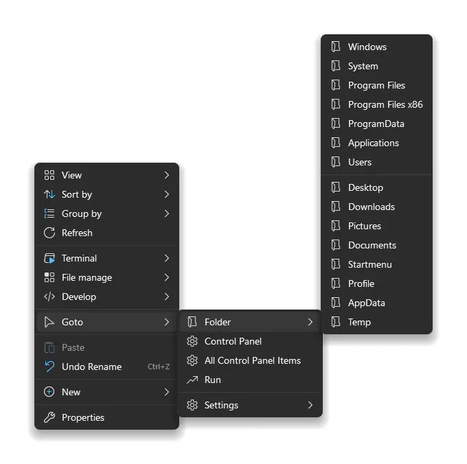 شخصی‌سازی منوی راست‌کلیک ویندوز ۱۱ با ابزار Nilesoft Shell
