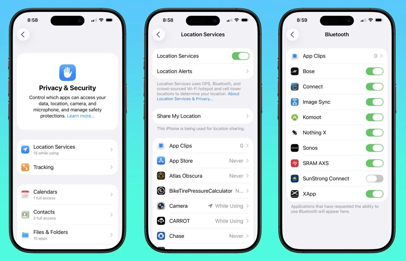 تنظیمات امنیتی آیفون؛ ۹ روش افزایش حریم خصوصی در iOS
