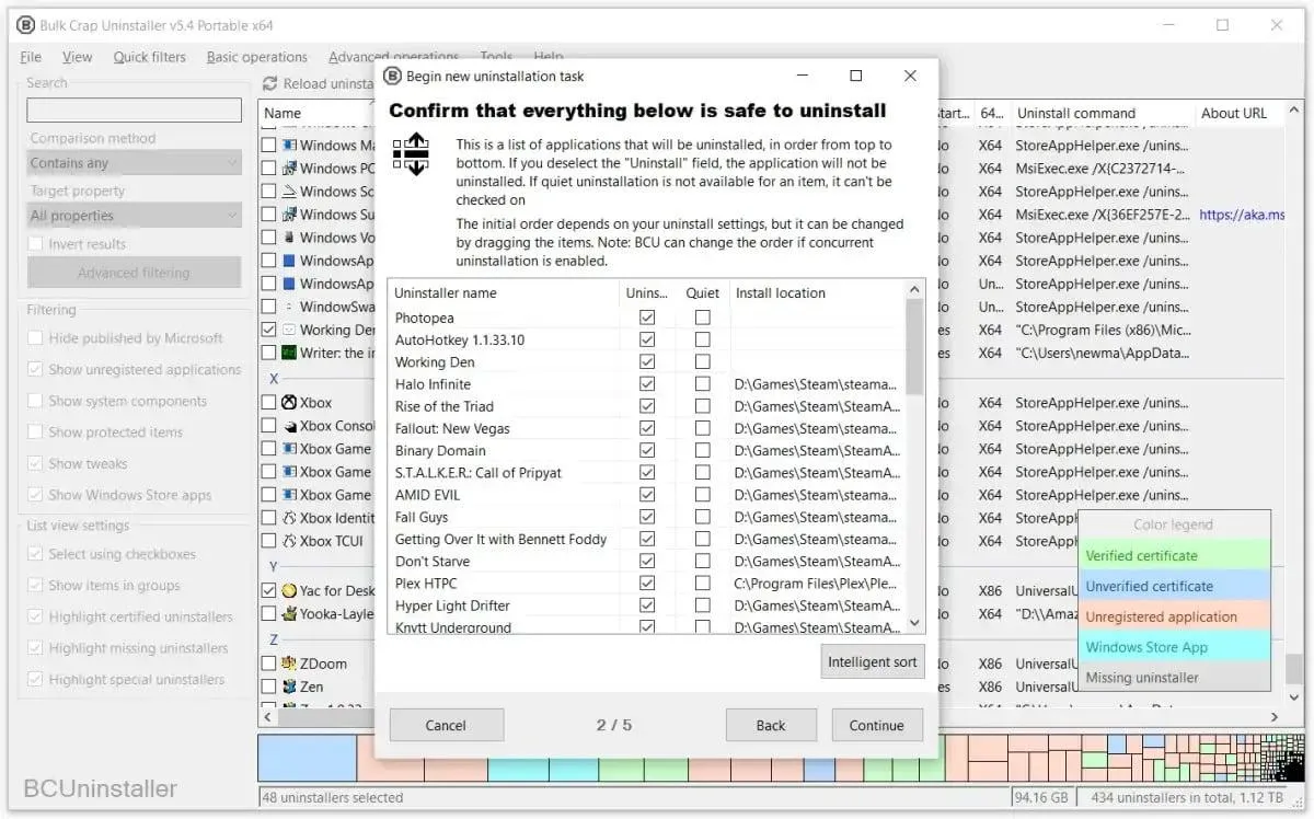 آموزش حذف گروهی برنامهها در ویندوز ۱۱ با Bulk Crap Uninstaller