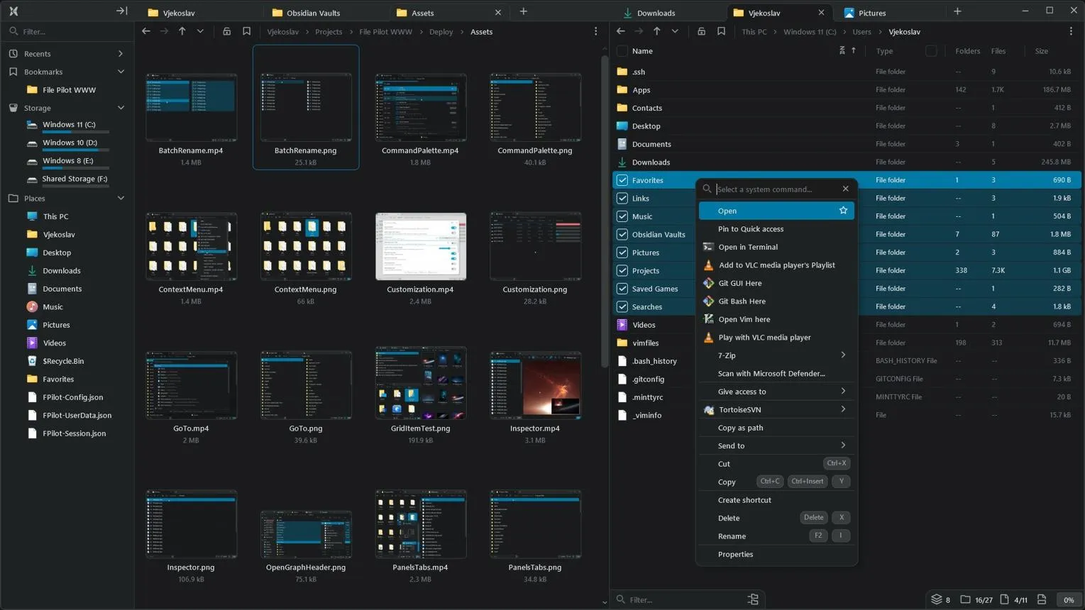 معرفی File Pilot؛ فایل منیجر سریع ویندوز ۱۱ برای مدیریت آسان فایل‌ها و فولدرها