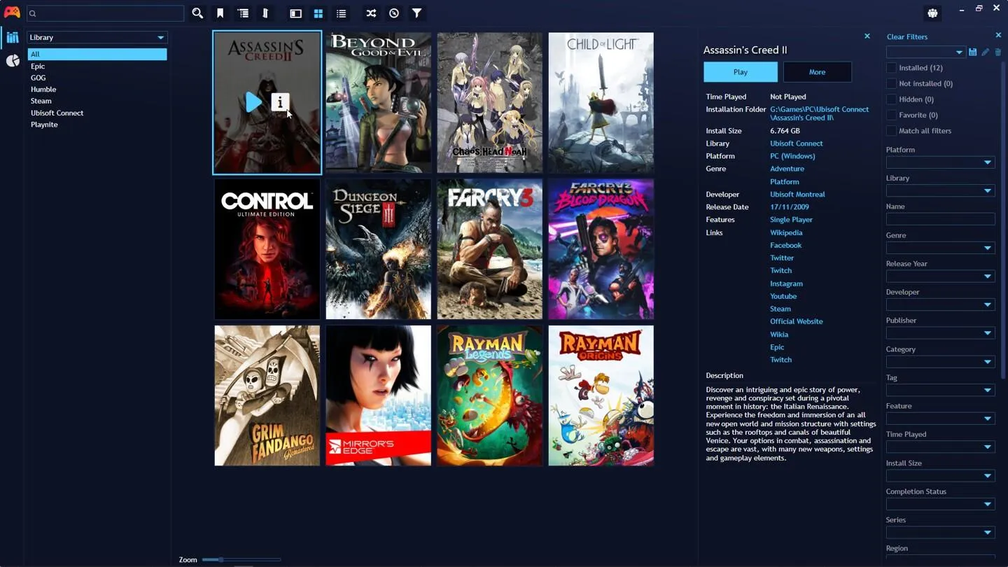 معرفی و آموزش Playnite؛ بهترین لانچر رایگان برای مدیریت بازی‌های استیم و اپیک گیمز در ویندوز