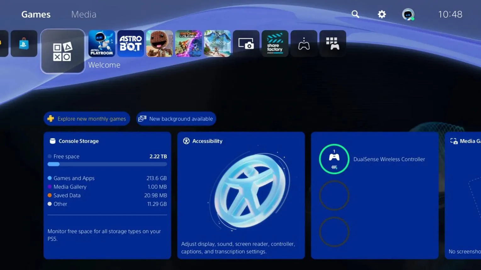آموزش تغییر تم PS5 و بک گراند پلیاستیشن ۵